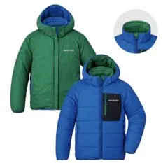 モンベル　サーマランドパーカ　中綿ジャンパー　リバーシブル　110