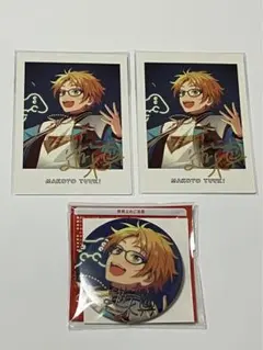 【未使用】あんスタ　7周年　缶バッジ　ぱしゃっつ　遊木真　セット