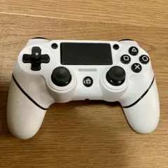 PS4 ワイヤレスコントローラー ホワイト(非純正)