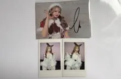松本いちか　サイン入りクリスマス衣装写真とチェキセットのサムネイル