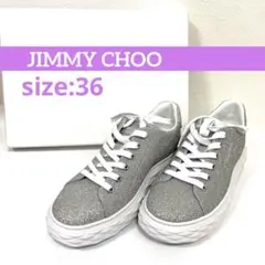 ★美品★ 【Jimmy Choo】 スニーカー　ダイヤモンド ライト マキシ F