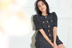 ★値下げ★セルフォード ペプラムハーフスリーブジャケット