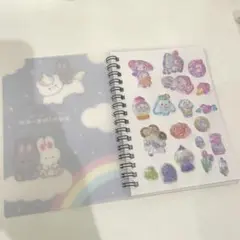 シール帳　おすそ分けシール付き