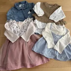 トップス　ワンピース　まとめ売り　80cm