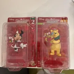 Disneyクリスマスオーナメント2025 ミニーマウスとプーさんhappyくじ