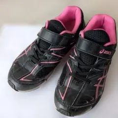 asics ブラック/ピンク スニーカー 21.5cm