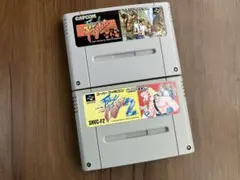 ファイナルファイト　ファイナルファイト2 スーパーファミコン　メンテナンス済み