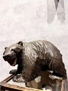 2025年最新】木彫 熊 アイヌの人気アイテム - メルカリ