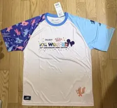 香港ディズニー 2025 マラソン ダッフィー Tシャツ M 新品　未使用