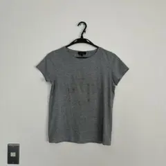 【A.P.C. アーペーセー】ROCK SUCKプリントTシャツ 杢グレー XSのサムネイル