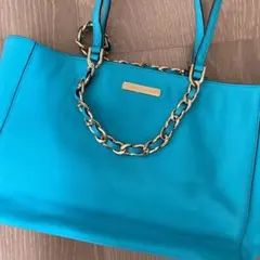 マイケルコース　2way バック　ブルー　値下げしました