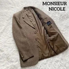 MONSIEUR NICOLE 初期 ツイード　テーラードジャケット 　松田光弘