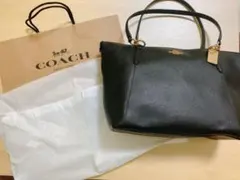 COACH コーチ バッグ 黒 ブラック A4サイズ