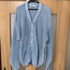 RELUME CALIFORNIA カーディガン ブルー系