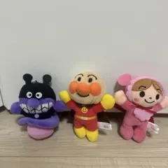 アンパンマン　マスコット セット　バイキンマン　あかちゃんまん