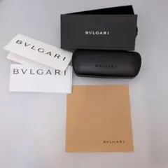 【新品未使用】ブルガリ BVLGARI メガネケース 外箱・クロス（微小傷有）のサムネイル