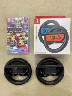 マリオカート8デラックス　ハンドル　ニンテンドースイッチ　セット