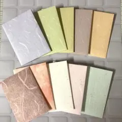 【②ポチ袋✨10枚セット】和紙　お正月に　お年玉　ミニ封筒 おすそ分け