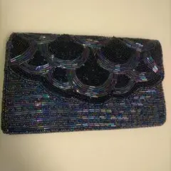 スカラップデザイン クラッチバッグ