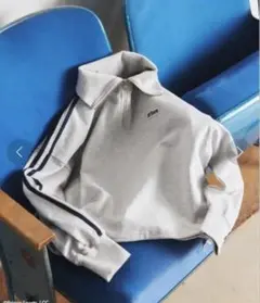 ハーフジップ スウェット