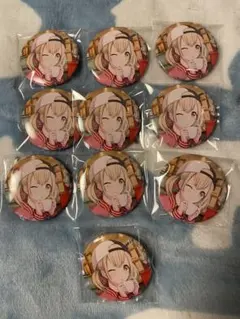 プロセカ　ビビバス　小豆沢こはね　缶バッジ