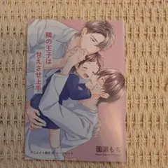 隣の王子は甘えさせ上手　リーフレット