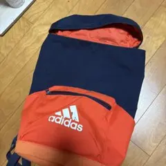 adidas バックパック ネイビー×オレンジ