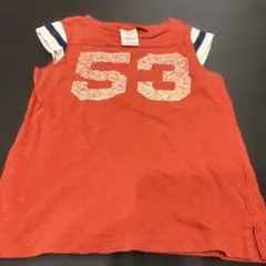 オレンジ色 Tシャツ 53 RED JUNK SUNDAY SERVICE