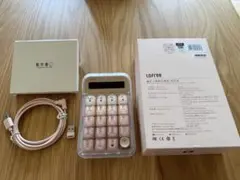 Lofree テンキー ピンク USBケーブル付き