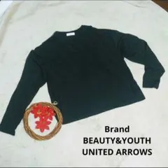 BEAUTY&YOUTH ブラック 長袖Tシャツ M