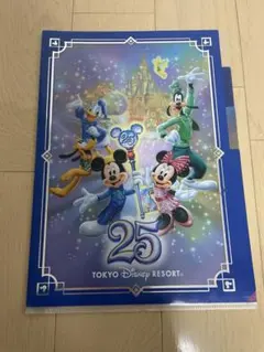 ディズニー⭐︎25周年限定⭐︎クリアファイル 2025年最新】25周年 クリアファイル ディズニーの人気アイテム
