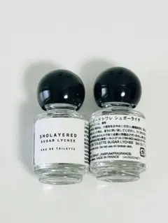 SHOLAYERED シュガーライチ オードトワレ 5ml 2本セットのサムネイル