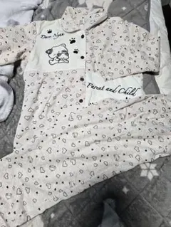 パジャマ レディース 猫柄 ベージュ