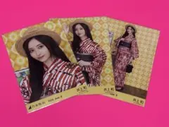 井上 和 2026年 浴衣 生写真 3種コンプ 乃木坂46 - メルカリ