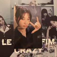 lesserafim crazy jp ユニバ ラキドロ 3回目 カズハ