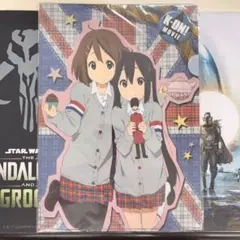 【未開封】映画けいおん！ クリアファイル ロンドン衣装 唯・梓/澪・律・紬