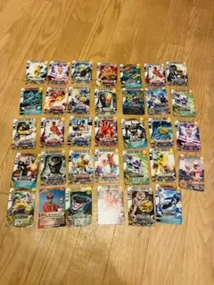 侍戦隊ゴセイジャーとゴーカイジャー　カード34枚セット