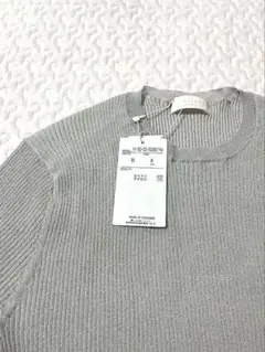 【新品】Ballsey マーセライズドコットンリブハーフスリーブ