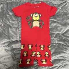 babyGap⭐︎キッズ パジャマ セットアップ サル柄 レッド