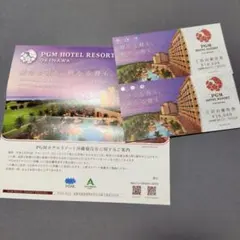 PGM HOTEL RESORT OKINAWA 施設利用券 2枚