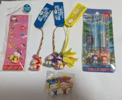 ご当地キティ 沖縄限定 光るシーサー ハイビスカス 根付け まとめ売り