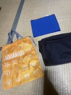 【非売品・おまけ付き】AQUARIUSノベルティ特典オリジナルスポーツギアバッグ