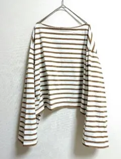 ジャーナルスタンダード　LE MINOR/ルミノア　ボーダーT　ブラウン