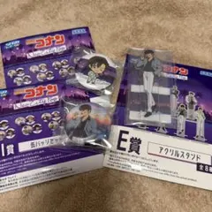 名探偵コナン 缶バッジセット & アクリルスタンド