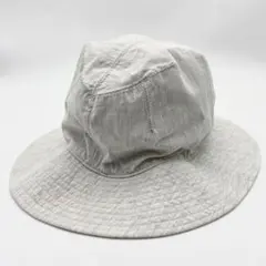 美品✨KIJIMA TAKAYUKI バケットハット ライトグレー 1サイズ