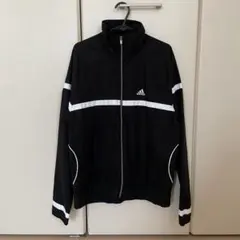 adidas トラックジャケット ブラック 2007年製 アウター ジャージ