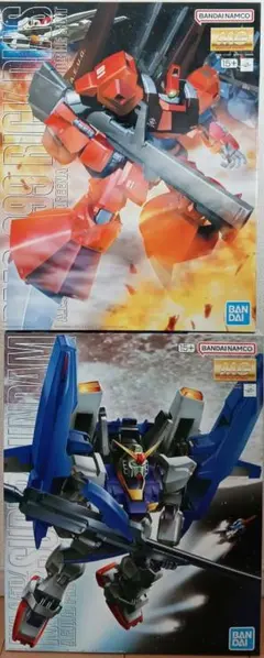 MG 1/100 スーパーガンダム　リック・ディアス　セット売り