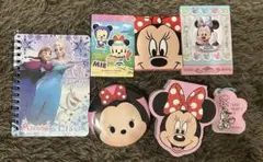 【ディズニー】メモ帳511枚まとめ売り　7点セット