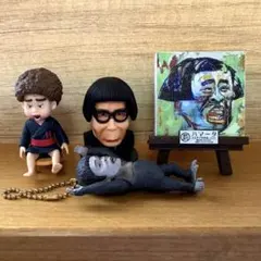笑ってはいけない ガチャガチャ 浜田フィギュア脳みそ眼鏡 ガキの使い
