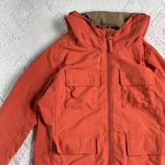 UNIQLO ユニクロ キッズ マウンテンパーカー 120 オレンジ アウター